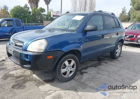 2008 Hyundai Tucson Gls z USA, uszkodzony, nr VIN KM8JM12B48U817355